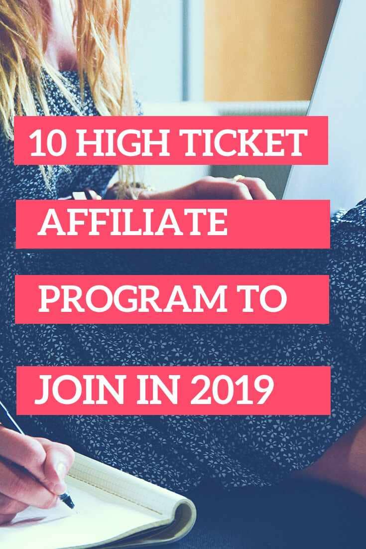 10 High Ticket Affiliate Programs